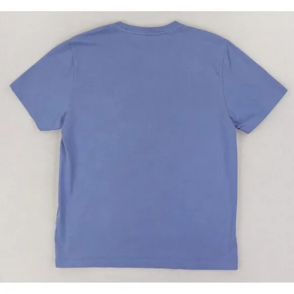 Psycho Bunny Ethan Deco Bunny T-Shirt Men's Size 6/Large Blue Pima Cotton - Picture 2 of 6